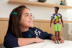 Papusa - Barbie Fashionistas - Ken cu tinuta verde