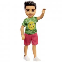 Papusa Barbie - Chelsea - Baiat brunet cu tricou verde