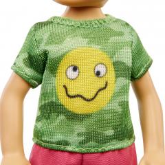 Papusa Barbie - Chelsea - Baiat brunet cu tricou verde