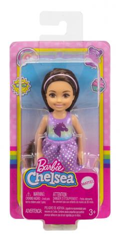 Papusa Barbie - Chelsea - Satena cu bentita roz