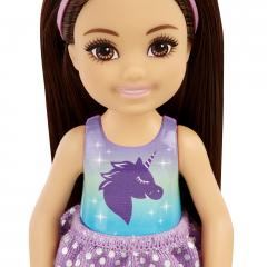 Papusa Barbie - Chelsea - Satena cu bentita roz