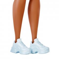 Papusa - Barbie Fashionista - Bruneta cu suvite blonde