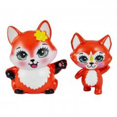 Papusi Enchantimals - Set Felicity Fox & Flick si Feana Fox & Mixte