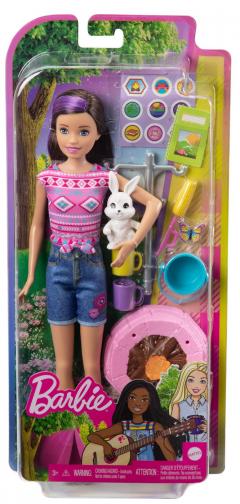Papusa Barbie - Skipper si set camping