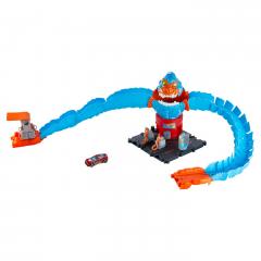 Hot Wheels City - Pista inamicilor - Benzinarie