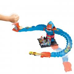 Hot Wheels City - Pista inamicilor - Benzinarie