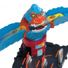 Hot Wheels City - Pista inamicilor - Benzinarie