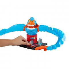 Hot Wheels City - Pista inamicilor - Benzinarie