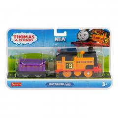 Jucarie - Thomas Locomotiva Motorizata Nia cu Vagon