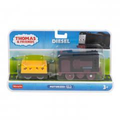 Jucarie - Thomas Locomotiva Motorizata Diesel cu Vagon