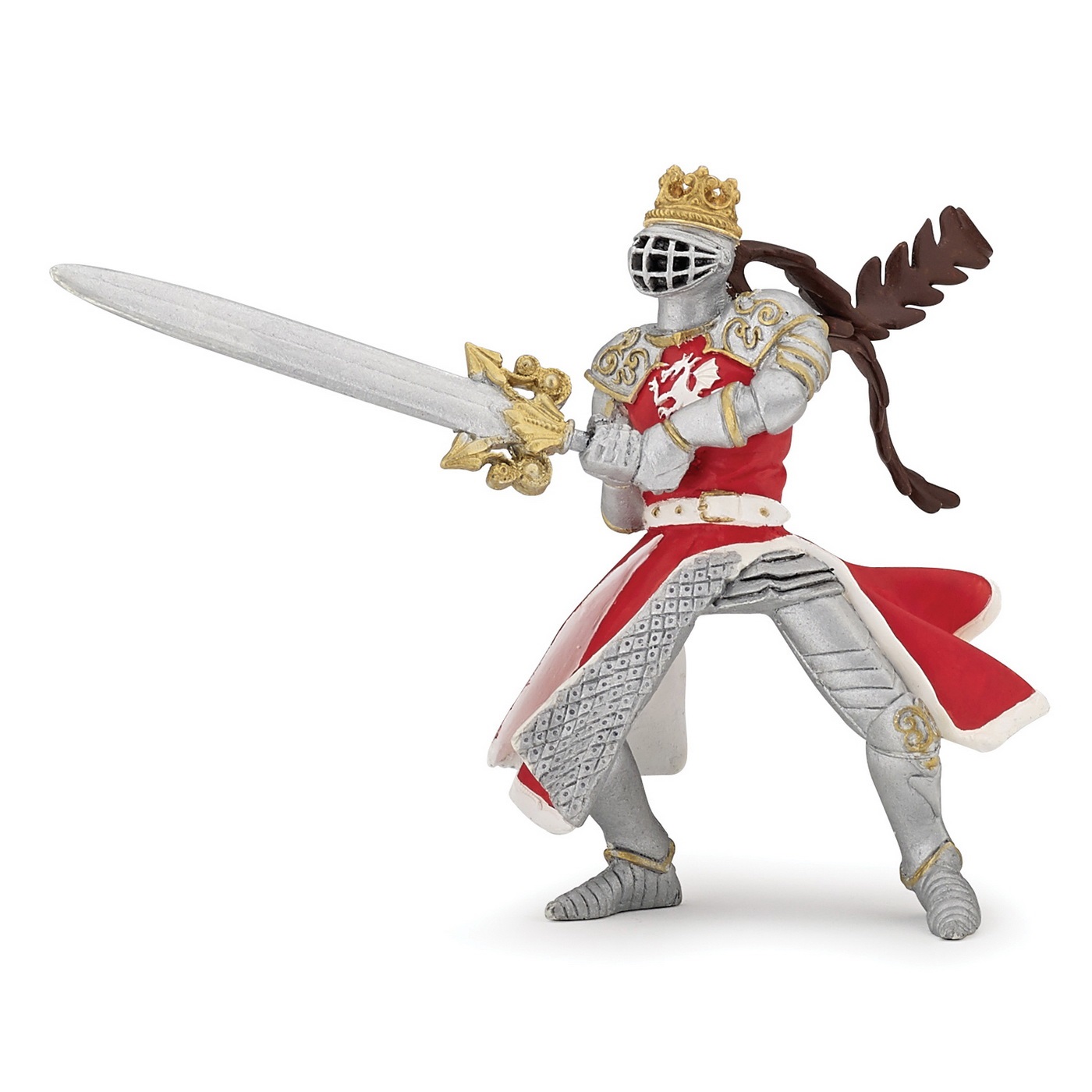 Figurina - Medieval World - Dragon King with Sword
