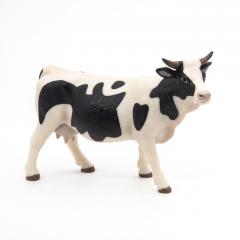 Figurina - Farmyard Friends - Black and White Cow
