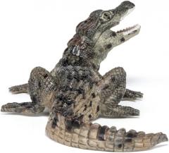 Figurina - Wild Animal Kingdom - Baby Crocodile