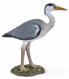 Figurina - Wild Animal Kingdom - Grey Heron