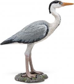 Figurina - Wild Animal Kingdom - Grey Heron