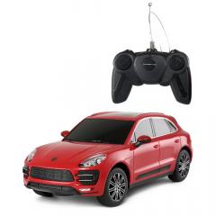 Masina cu telecomanda - Porsche Macan Turbo, Rosu, 1:24