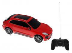 Masina cu telecomanda - Porsche Macan Turbo, Rosu, 1:24