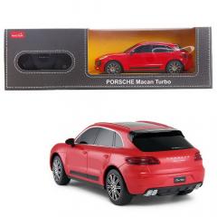 Masina cu telecomanda - Porsche Macan Turbo, Rosu, 1:24