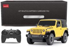 Masina cu telecomanda - Jeep Wrangler Rubicon, Galben