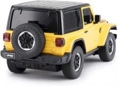 Masina cu telecomanda - Jeep Wrangler Rubicon, Galben