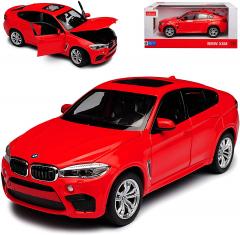 Masina metalica - Bmw X6M, Rosu