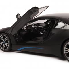 Masina cu telecomanda - Bmw I8, Negru, 1:14