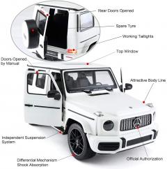 Masina cu telecomanda - Mercedes-Benz G63, Alb
