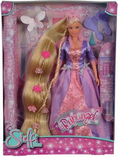 Papusa - Rapunzel, Rochie Mov