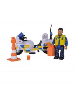 Figurina - Motocicleta - Sam Police