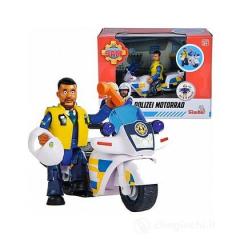 Figurina - Motocicleta - Sam Police