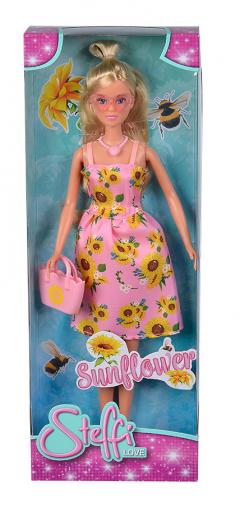 Papusa - Steffi Love - Sunflower, rochita roz