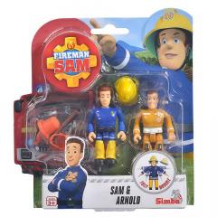 Set Figurine - Sam si Arnold, Pompierul Sam