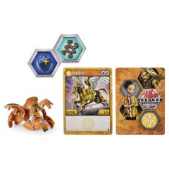 Figurina Bakugan Armored Alliance - Golden Pegatrix, cu card Baku-Gear