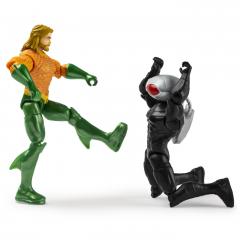 Set 2 figurine DC Comics - Aquaman si Black Manta, cu 6 accesorii