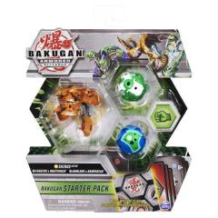 Figurine Bakugan Starter Pack - Howlkor, Fangzor si Sairus Ultra