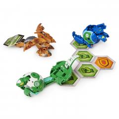 Figurine Bakugan Starter Pack - Howlkor, Fangzor si Sairus Ultra
