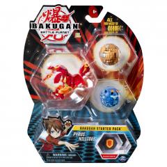 Figurine Bakugan Battle Planet - Starter Pack, Pyrus Nillious