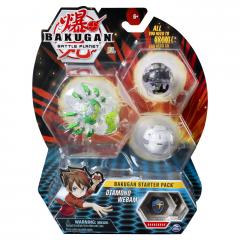 Figurine Bakugan Battle Planet - Starter Pack, Diamond Webam