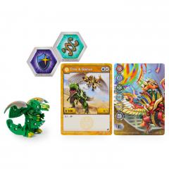 Figurina Bakugan Armored Alliance - Trox, cu card Baku-Gear