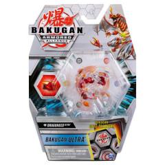Figurina Bakugan Armored Alliance - Ultra Dragonoid Red, cu card Baku-Gear