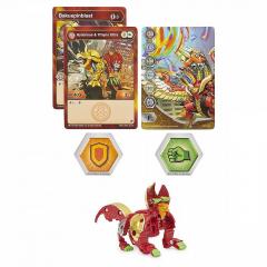 Figurina Bakugan Armored Alliance - Ultra Hydorous Trhyno, cu card Baku-Gear