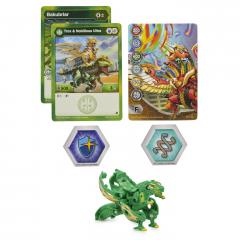 Figurina Bakugan Armored Alliance - Ultra Trox Nobilious, cu card Baku-Gear