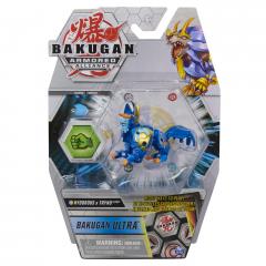 Figurina Bakugan Armored Alliance - Ultra Hydorous Tryno, cu card Baku-Gear