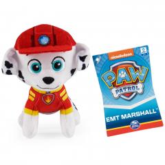 Jucarie de plus Paw Patrol - Pompierul Marshall, 13 cm