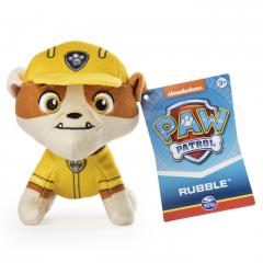Jucarie de plus Paw Patrol - Rubble, 13 cm