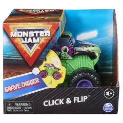 Masina - Monster Jam Click Flip - Grave Digger