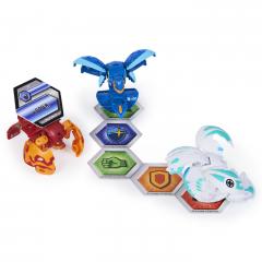 Set figurine - Bakugan S2 - Barbetra, Nillious Si Tretorous Ultra
