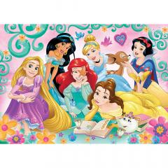 Puzzle 200 piese - Printesele Disney intr-o seara de poveste
