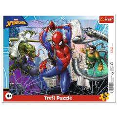 Puzzle 25 piese - Curajosul Spiderman