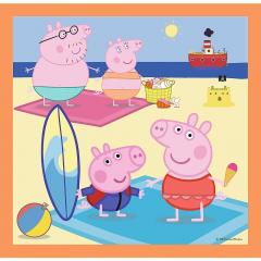 Puzzle 3 in 1 - Inventiva Peppa Pig